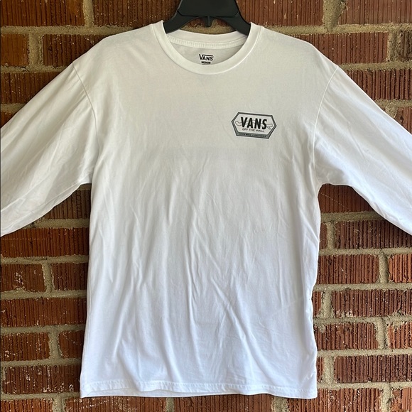 Vans Off The Wall Long Sleeve Tshirt - Picture 2 of 7